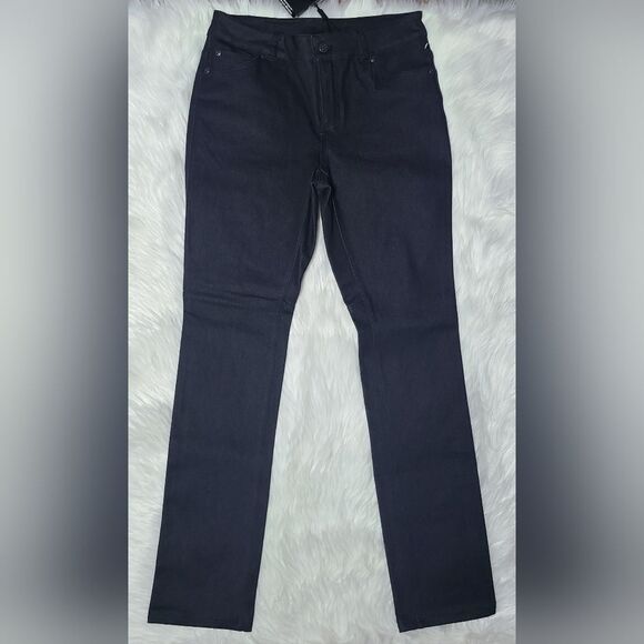 NWT|Harley Davidson Carve Black Denim Riding Pants, 30 - Picture 4 of 16